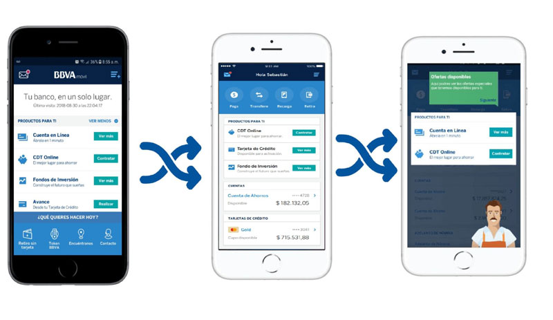 BBVA app screenshot 3