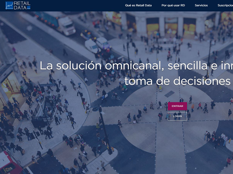 Retail Data website home page